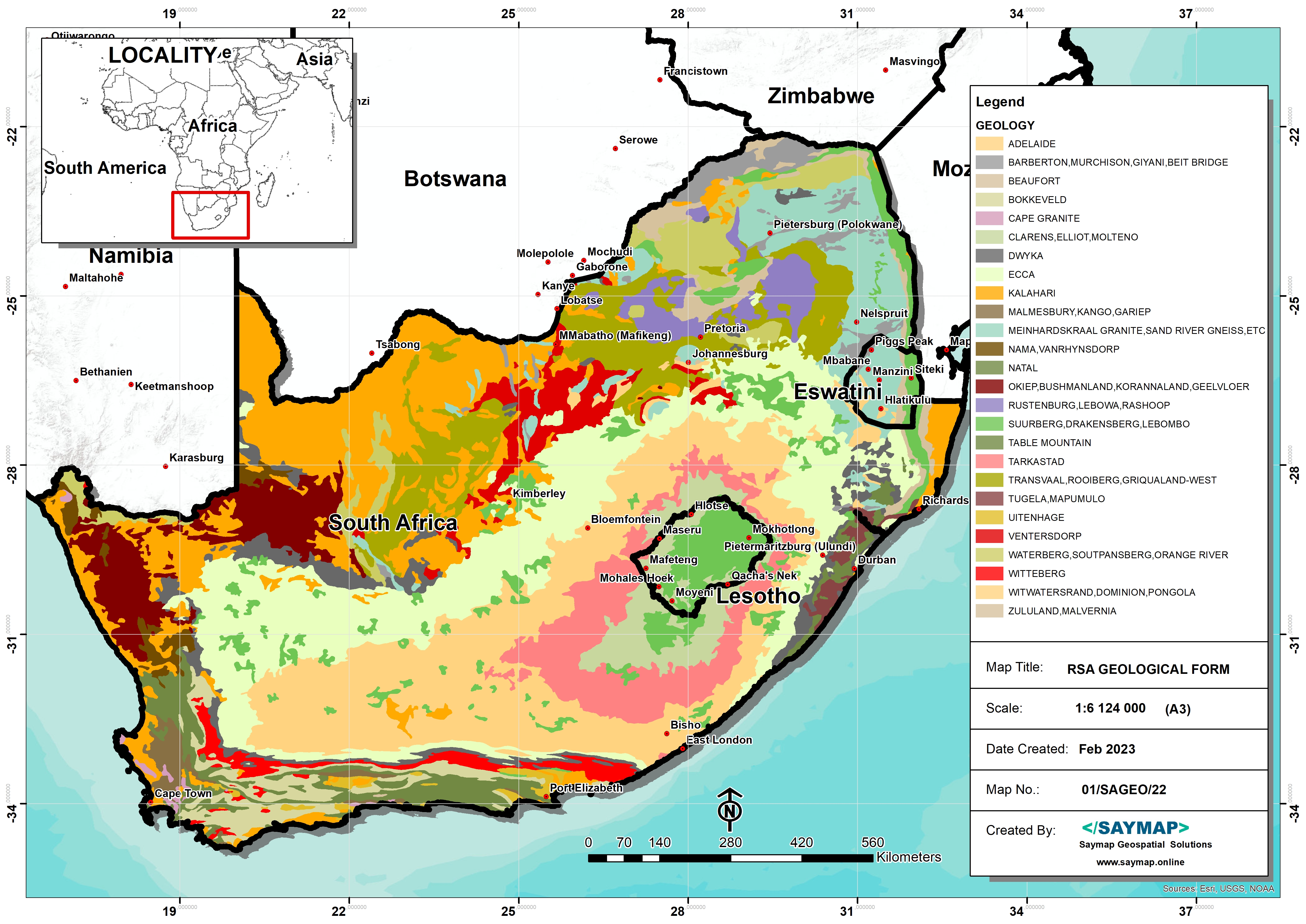 RSA Geological Form